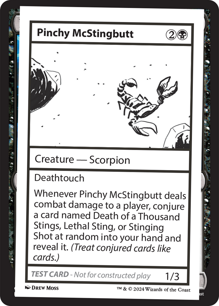 Pinchy McStingbutt [Mystery Booster 2 Playtest Cards] | Good Games North
