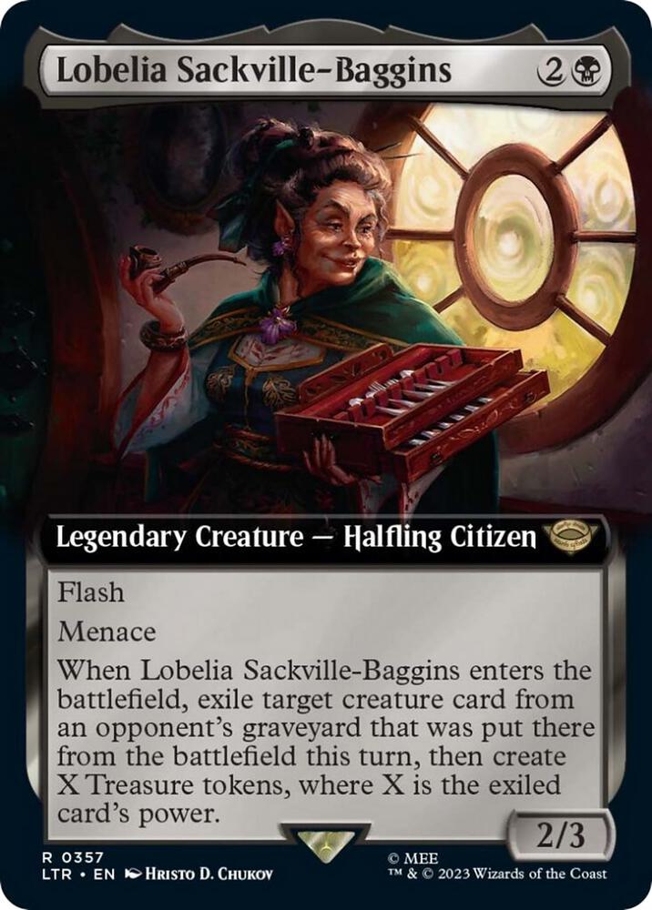 Lobelia Sackville Baggins Extended Art (Universes Beyond: The Lord of the Rings: Tales of Middle-earth)  | Good Games North