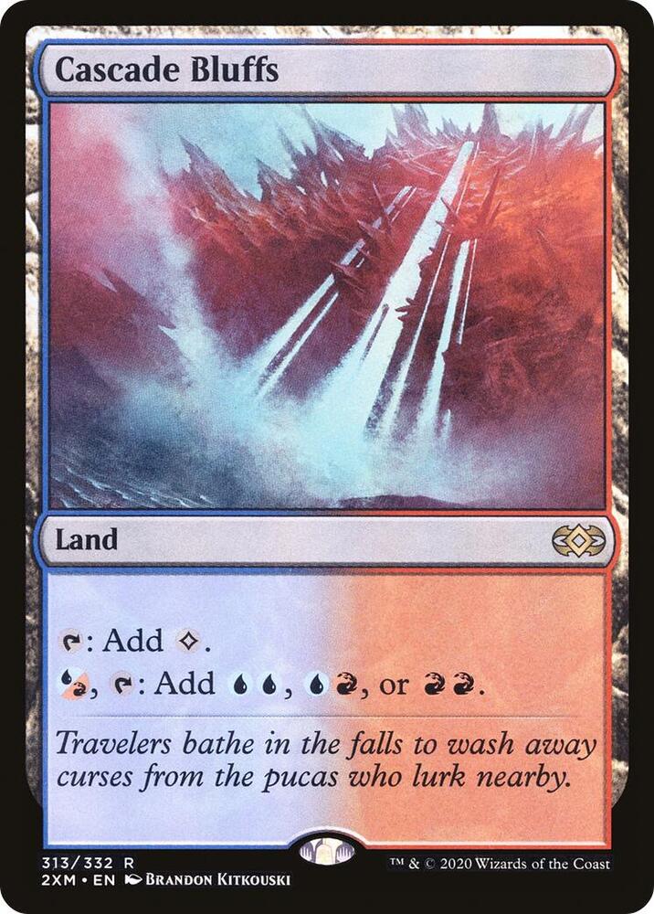 Cascade Bluffs (Double Masters)  - Foil | Good Games North