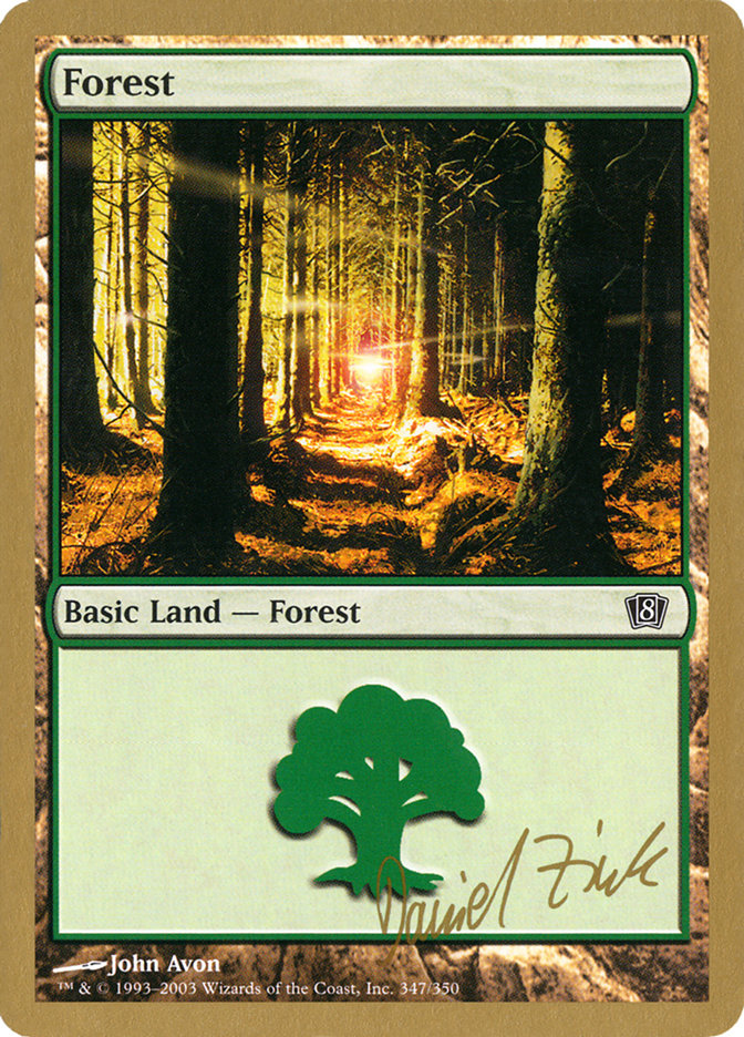 Forest (dz347) (Daniel Zink) [World Championship Decks 2003] | Good Games North