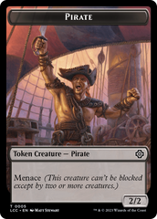 City's Blessing // Pirate (0005) Double-Sided Token [The Lost Caverns of Ixalan Commander Tokens] | Good Games North