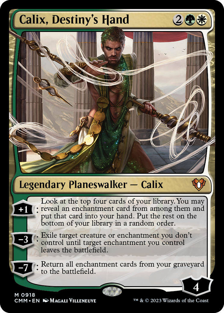 Calix, Destiny's Hand [Commander Masters] | Good Games North