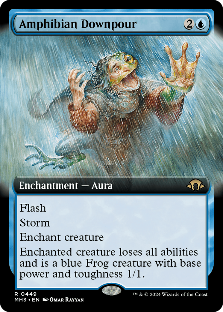 Amphibian Downpour (Extended Art) [Modern Horizons 3] | Good Games North