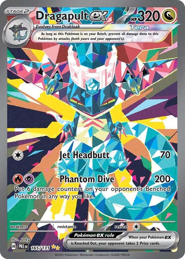 Dragapult ex (165/131) [Scarlet & Violet: Prismatic Evolutions] | Good Games North
