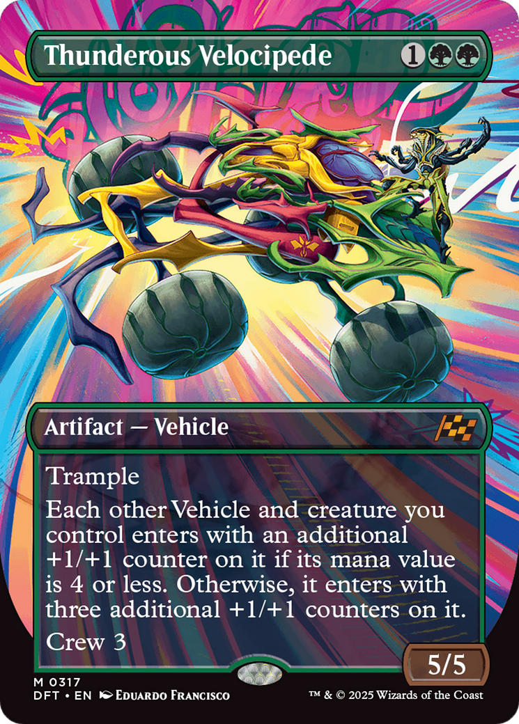 Thunderous Velocipede (Borderless) [Aetherdrift] | Good Games North