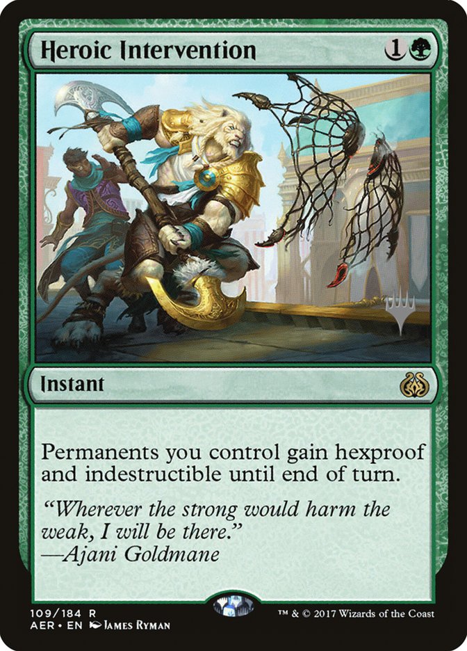 Heroic Intervention (Promo Pack) [Aether Revolt Promos] | Good Games North
