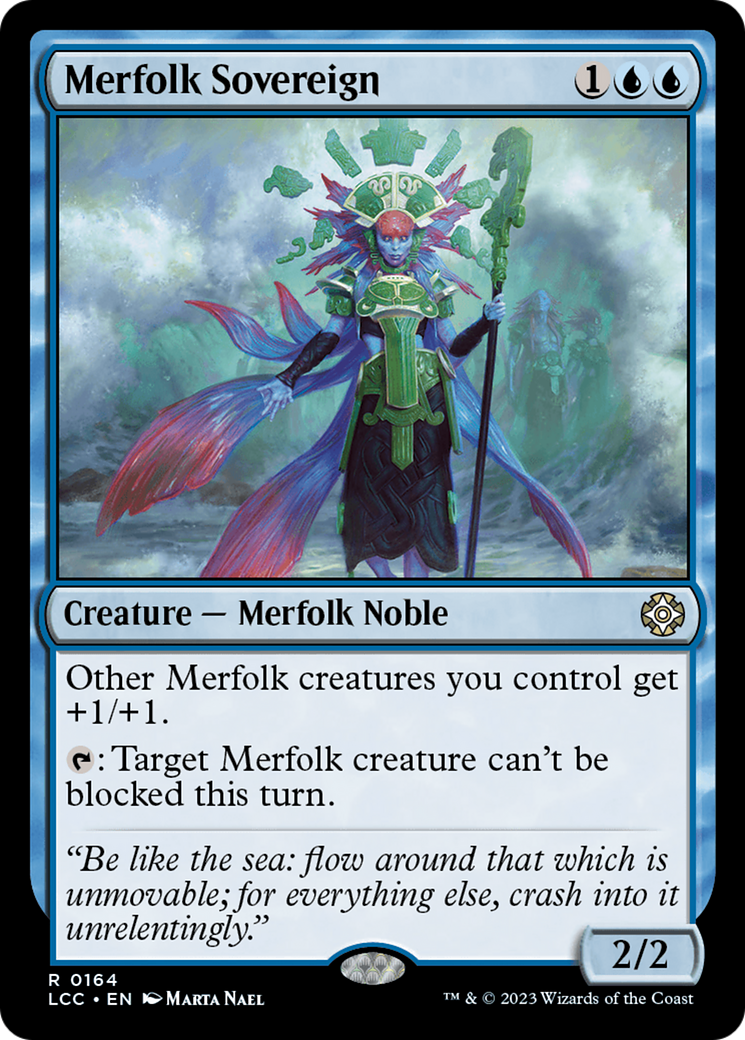 Merfolk Sovereign [The Lost Caverns of Ixalan Commander] | Good Games North