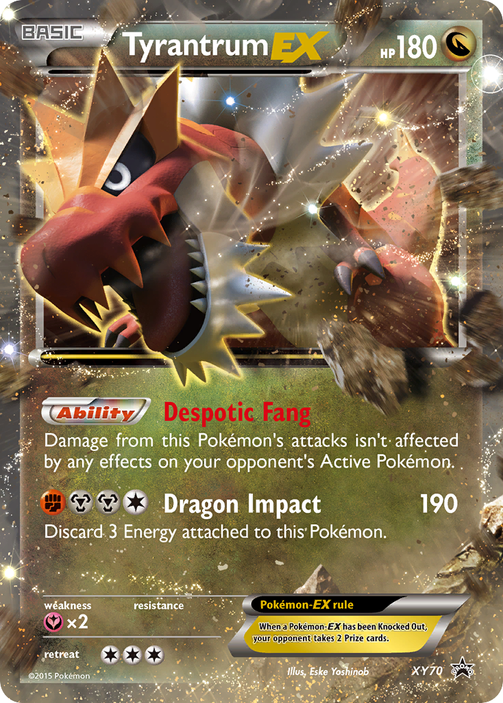 Tyrantrum EX (XY70) [XY: Black Star Promos] | Good Games North