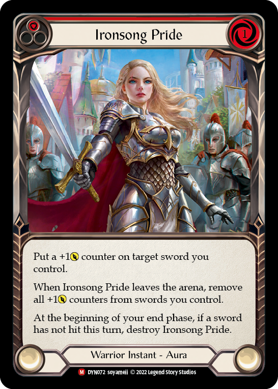 Ironsong Pride [DYN072] (Dynasty)  Rainbow Foil | Good Games North