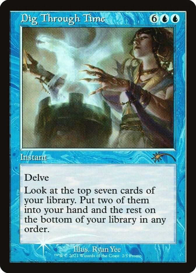 Dig Through Time Retro Frame (WPN & Gateway Promos)  - Foil | Good Games North