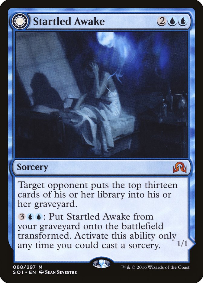 Startled Awake // Persistent Nightmare (Shadows over Innistrad)  - Foil | Good Games North