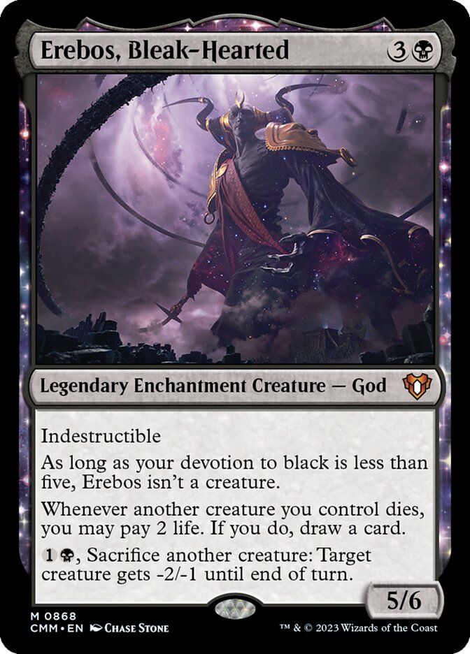 Erebos, Bleak-Hearted (Commander Masters)  | Good Games North