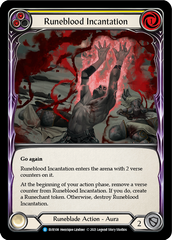 Runeblood Incantation (Yellow) [EVR108] (Everfest)  1st Edition Rainbow Foil | Good Games North