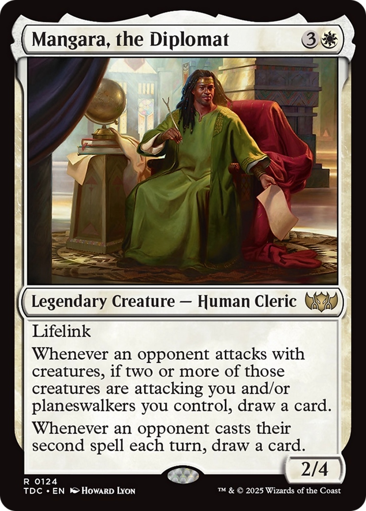 Mangara, the Diplomat [Tarkir: Dragonstorm Commander] | Good Games North