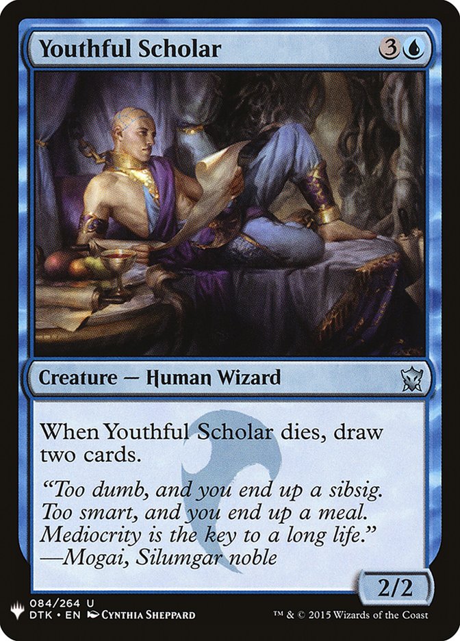 Youthful Scholar [Mystery Booster] | Good Games North