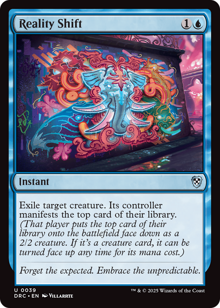 Reality Shift [Aetherdrift Commander] | Good Games North