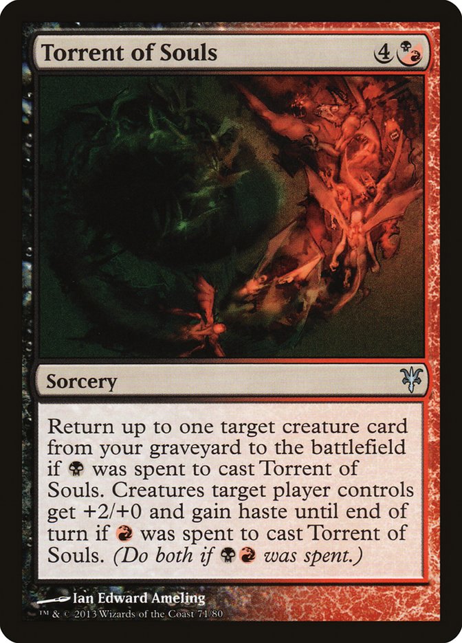 Torrent of Souls [Duel Decks: Sorin vs. Tibalt] | Good Games North