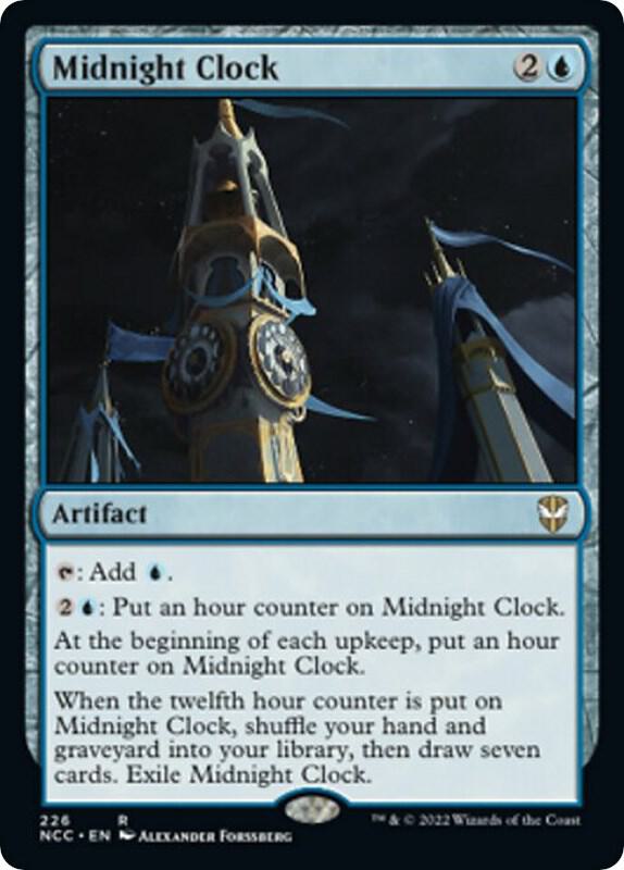 Midnight Clock (Commander: Streets of New Capenna)  | Good Games North