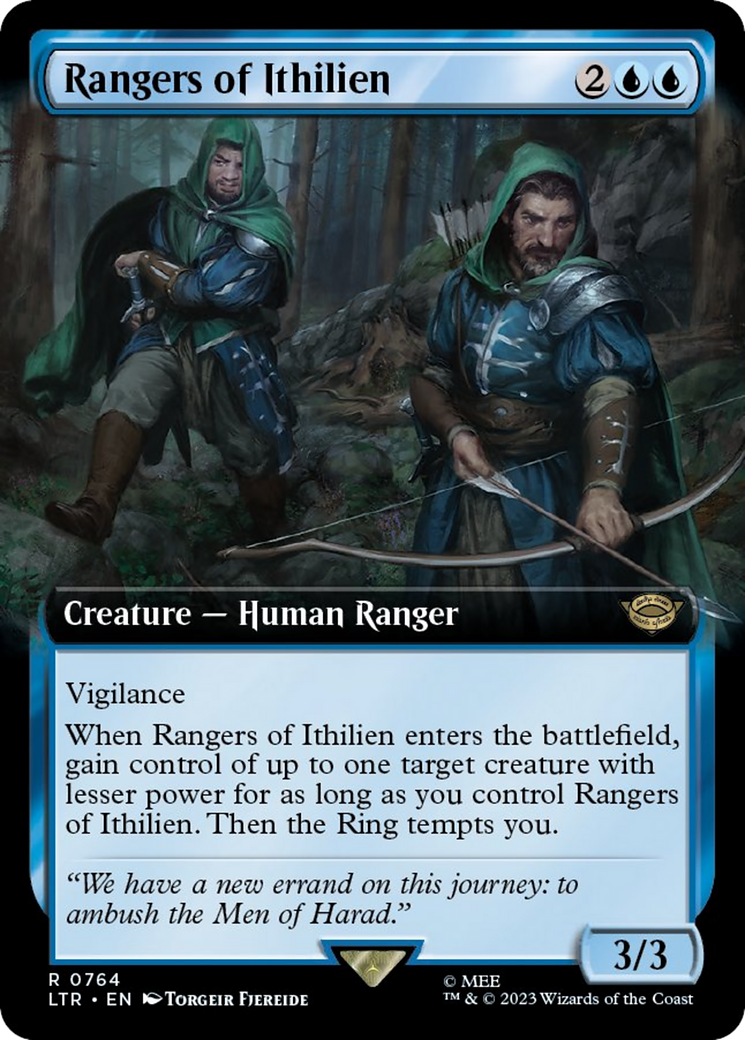 Rangers of Ithilien (Extended Art) (Surge Foil) [The Lord of the Rings: Tales of Middle-Earth] | Good Games North