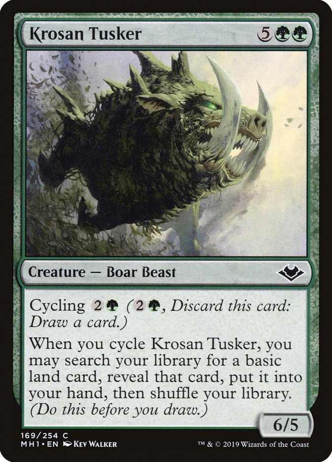 Krosan Tusker [Modern Horizons] | Good Games North