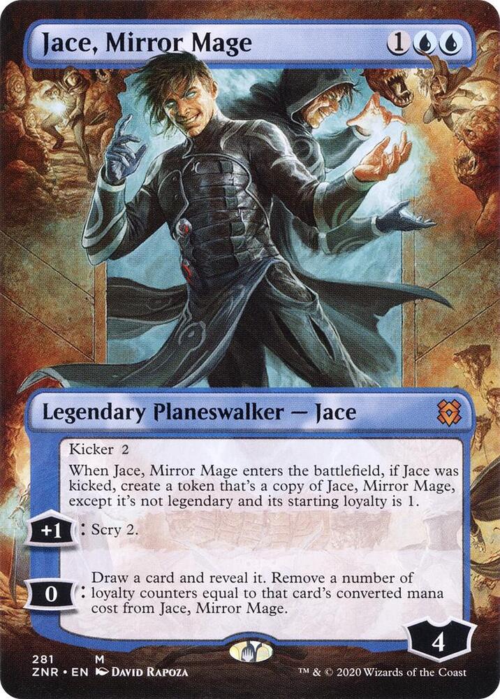 Jace Mirror Mage Borderless (Zendikar Rising)  | Good Games North