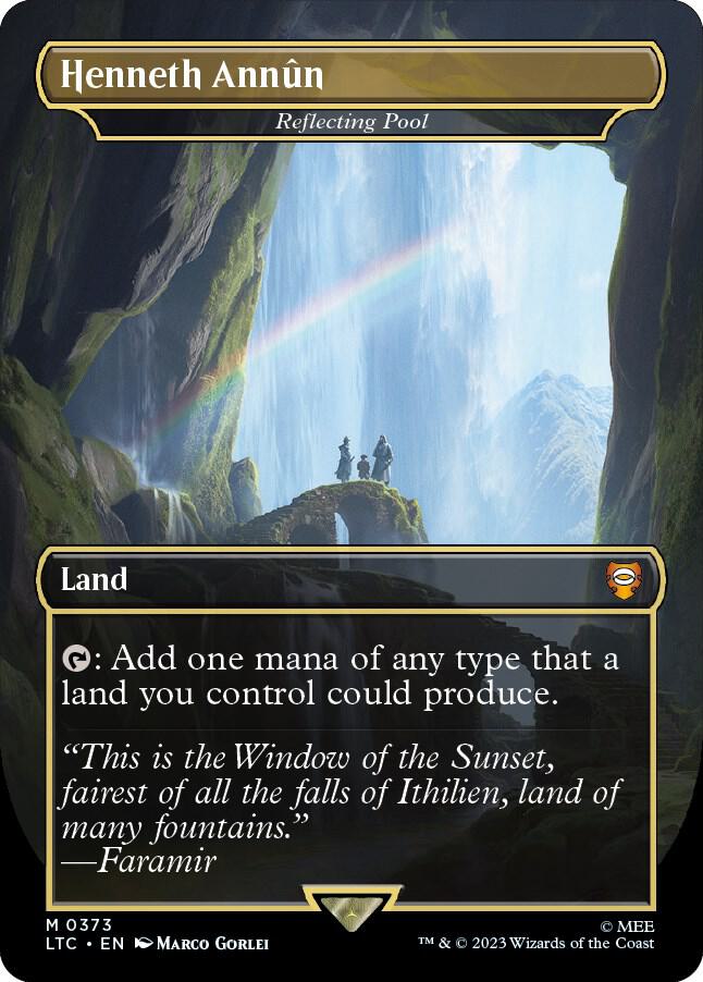 Henneth Annun Reflecting Pool (Commander: The Lord of the Rings: Tales of Middle-earth)  - Foil | Good Games North
