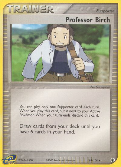 Professor Birch (89/109) [EX: Ruby & Sapphire] | Good Games North