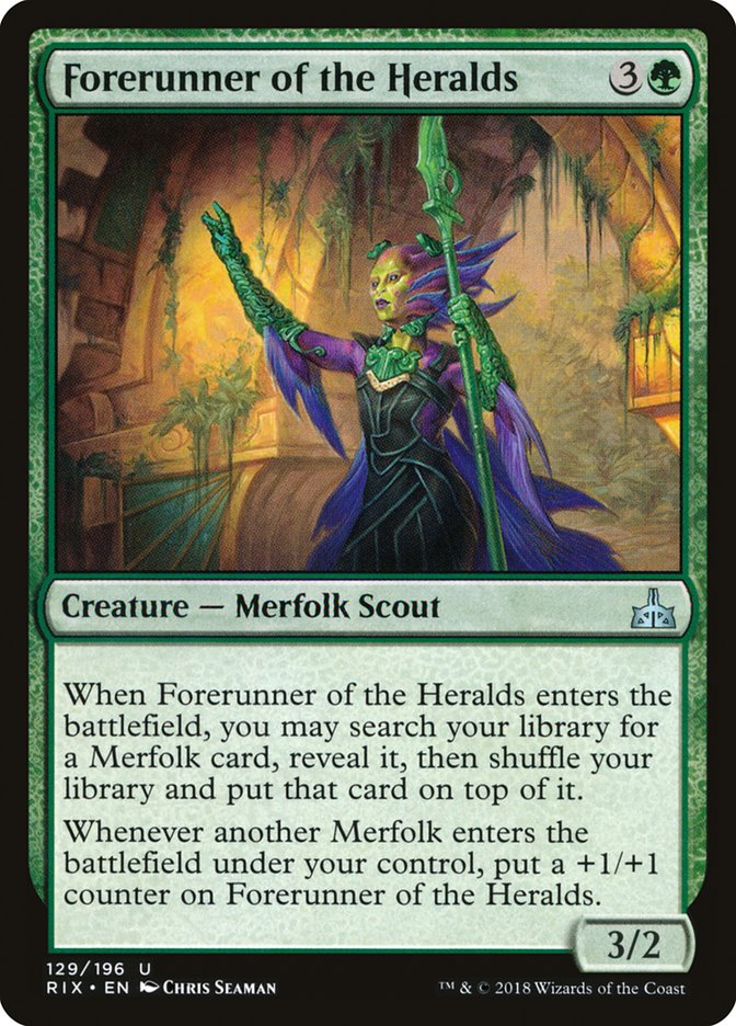 Forerunner of the Heralds 129/196 (Rivals of Ixalan)  - Foil | Good Games North