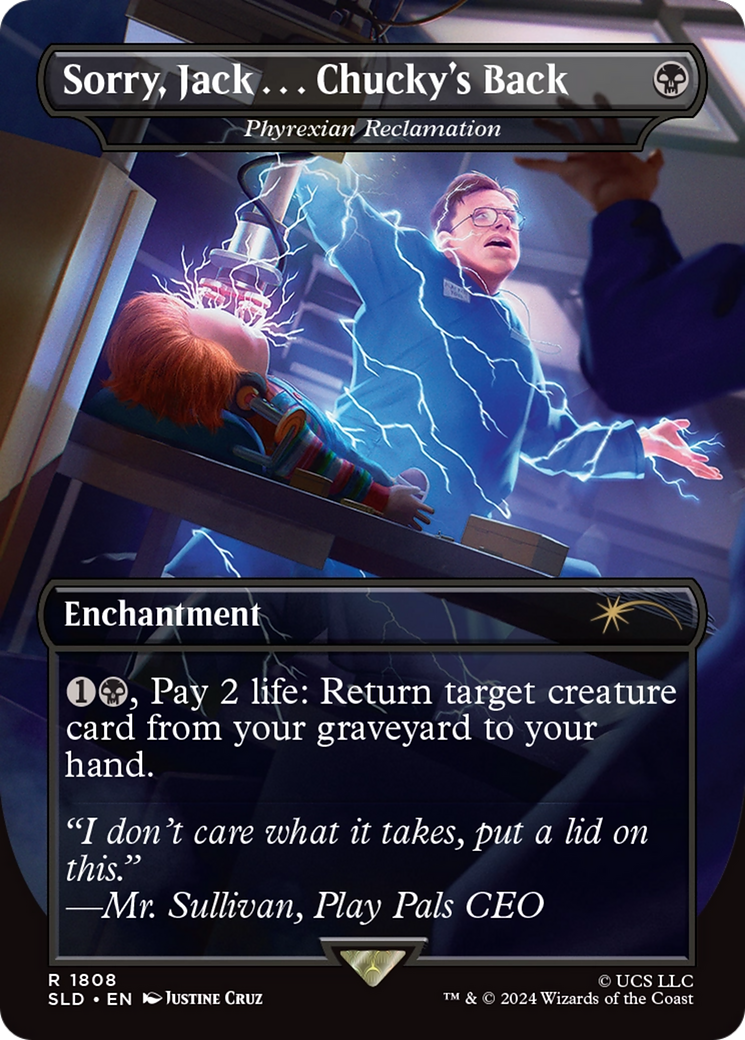 Sorry, Jack . . . Chucky's Back - Phyrexian Reclamation [Secret Lair Drop Series] | Good Games North