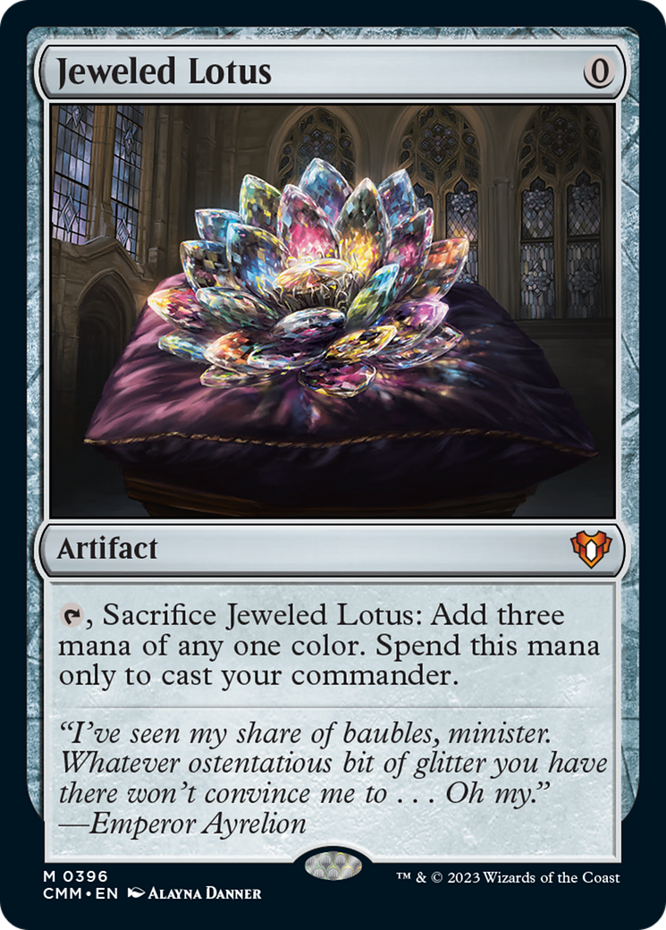 Jeweled Lotus [Commander Masters] | Good Games North