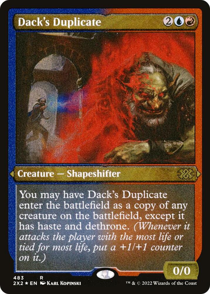 Dacks Duplicate Foil Etched (Double Masters 2022)  - Foil | Good Games North