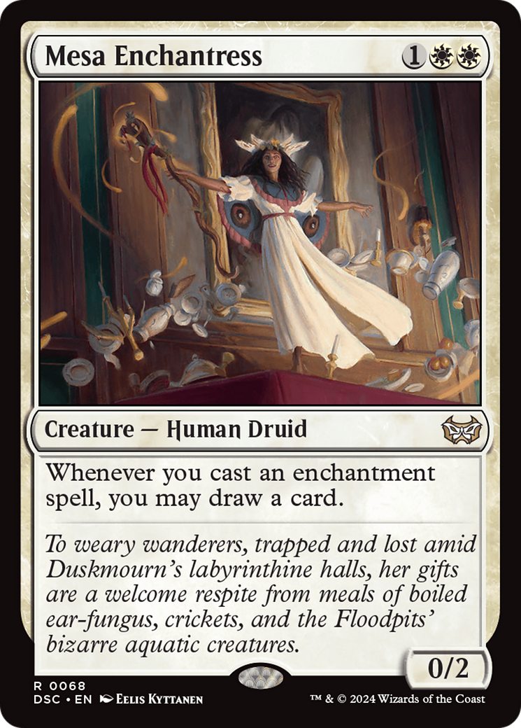 Mesa Enchantress [Duskmourn: House of Horror Commander] | Good Games North