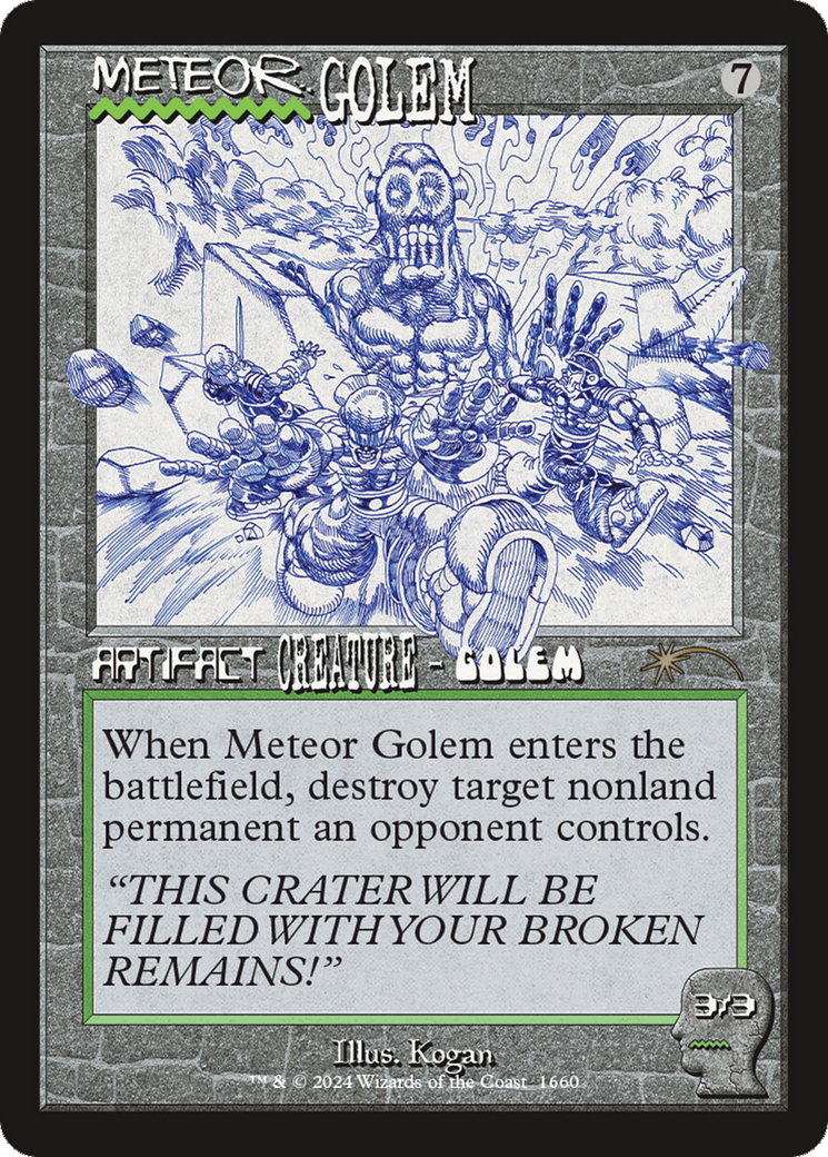 Meteor Golem (1660) [Secret Lair Drop Series] | Good Games North