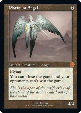 Platinum Angel (The Brothers' War: Retro Frame Artifacts)  - Foil | Good Games North