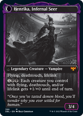 Henrika Domnathi // Henrika, Infernal Seer [Innistrad: Double Feature] | Good Games North