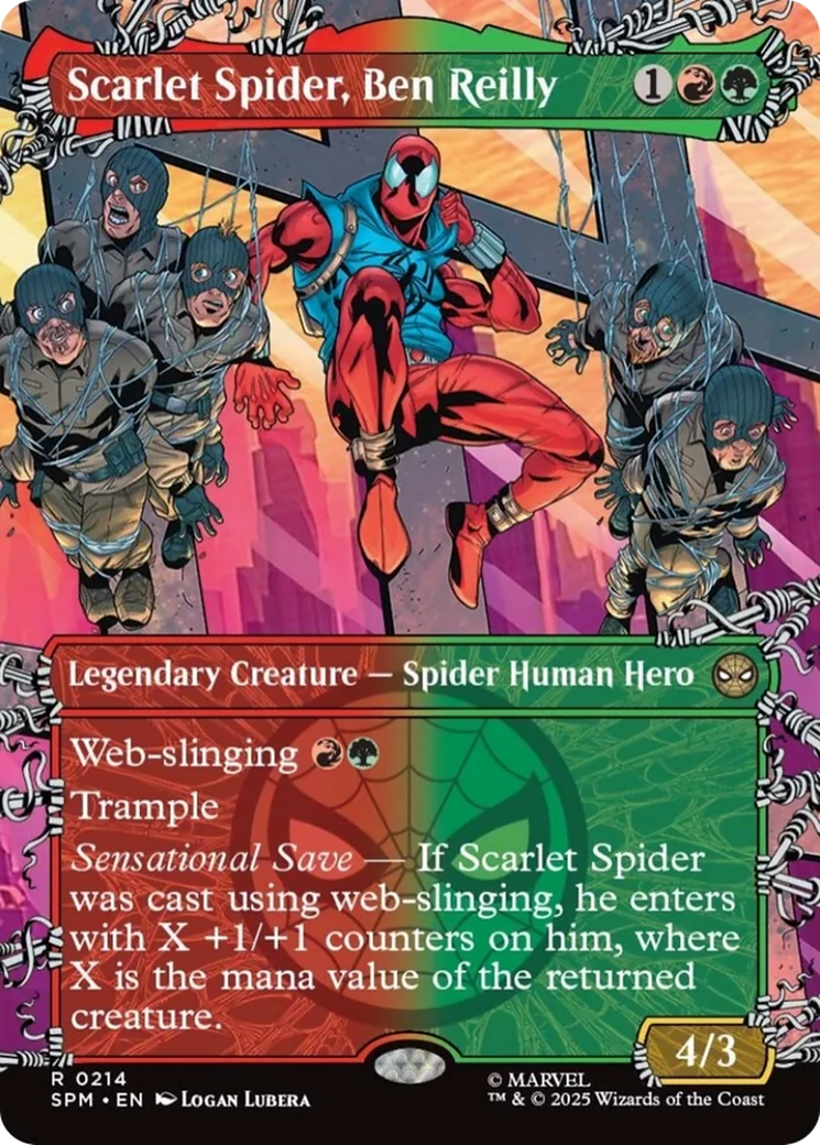 Scarlet Spider, Ben Reilly (Borderless) [Marvel's Spider-Man] | Good Games North