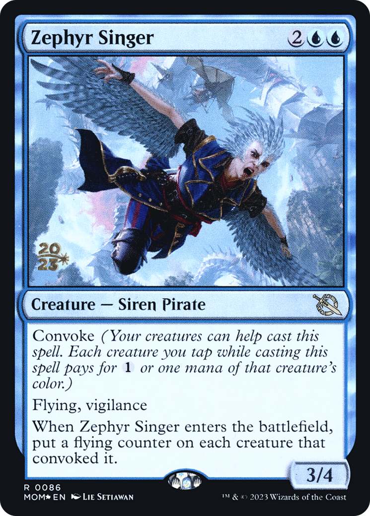 Zephyr Singer [March of the Machine Prerelease Promos] | Good Games North