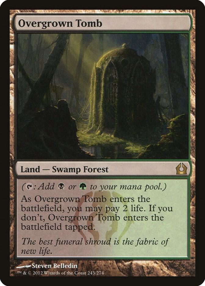 Overgrown Tomb 243/274 (Return to Ravnica)  - Foil | Good Games North