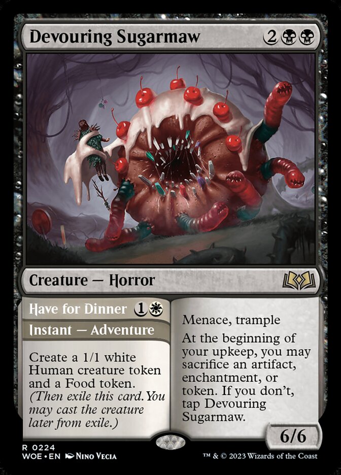 Devouring Sugarmaw // Have for Dinner (Wilds of Eldraine)  | Good Games North