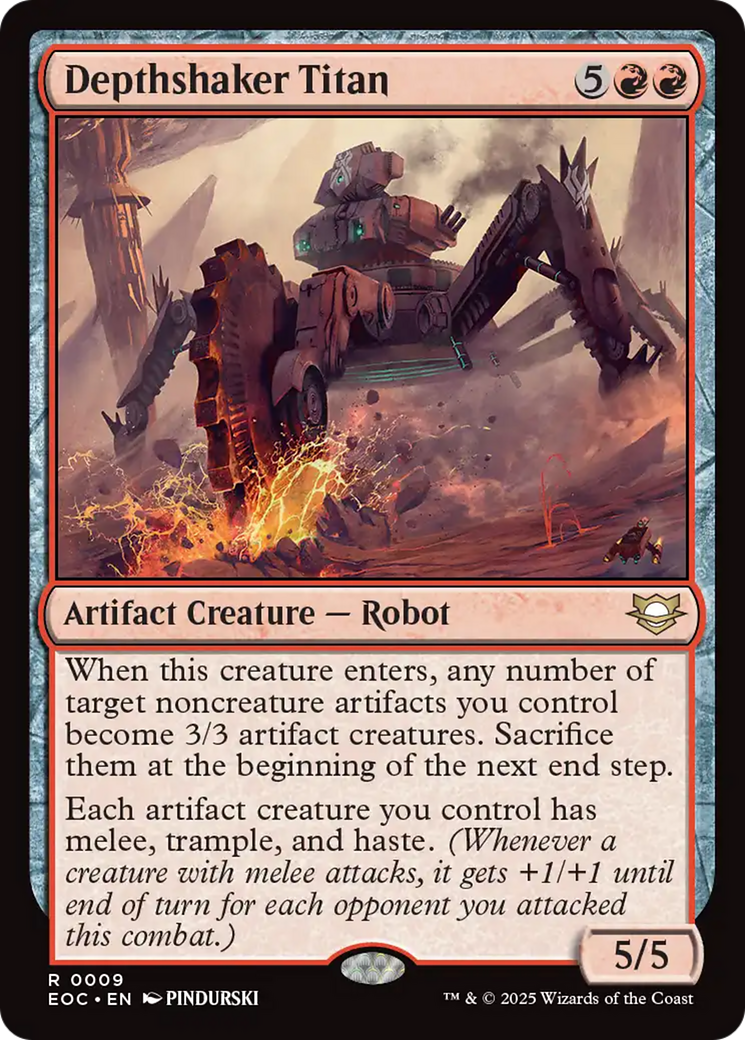 Depthshaker Titan [Edge of Eternities Commander] | Good Games North