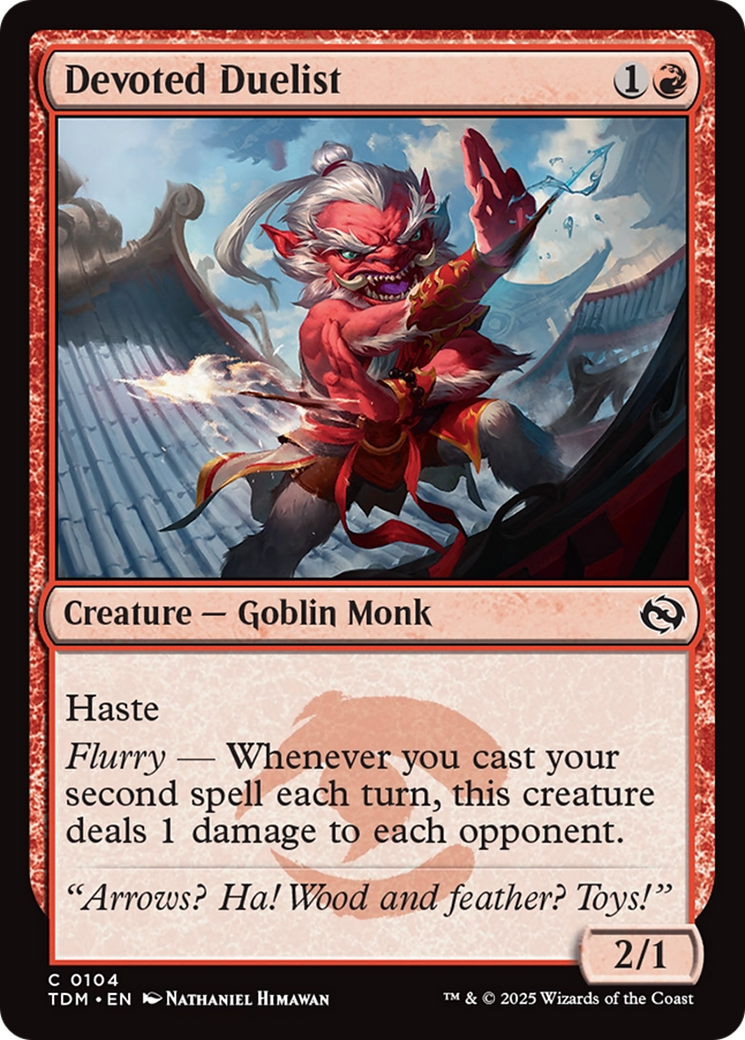 Devoted Duelist [Tarkir: Dragonstorm] | Good Games North