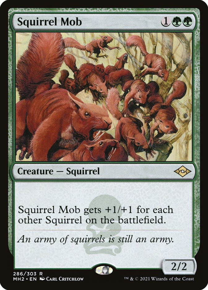 Squirrel Mob 286 (Modern Horizons 2)  | Good Games North