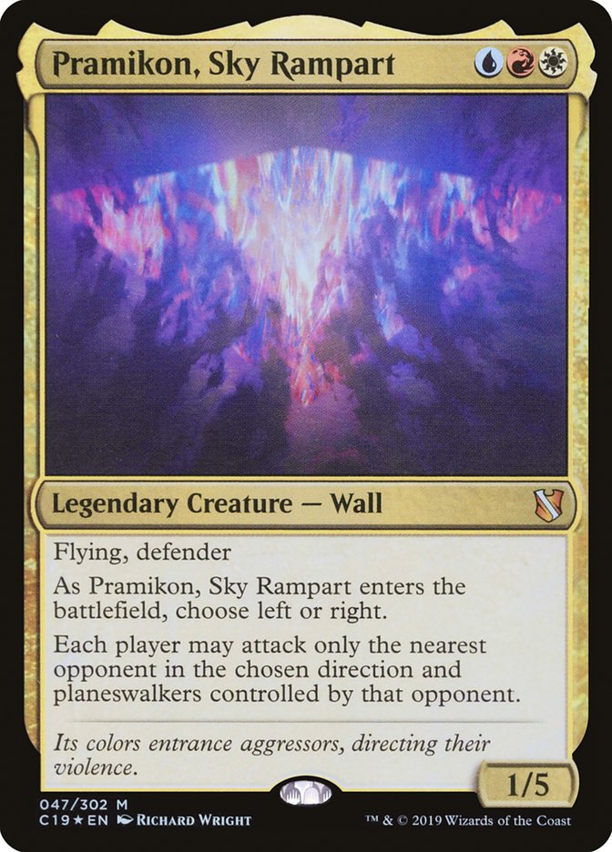 Pramikon, Sky Rampart 47/302 (Commander 2019)  - Foil | Good Games North