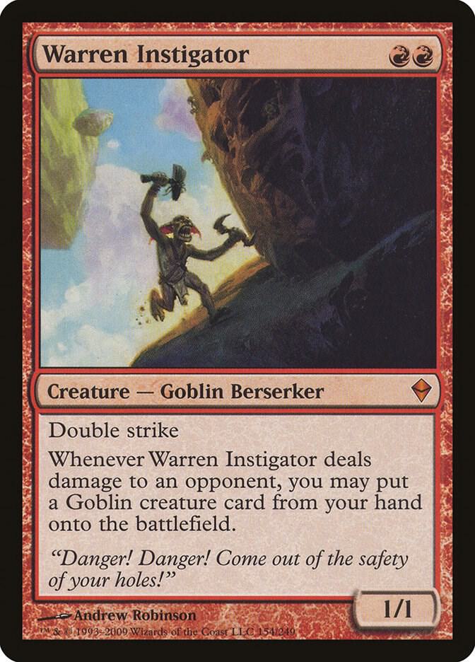 Warren Instigator 154/249 (Zendikar)  | Good Games North