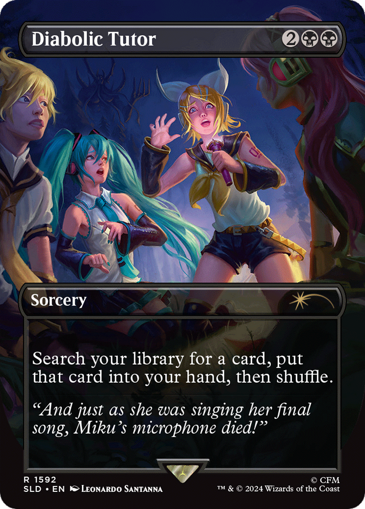 Diabolic Tutor (1592) [Secret Lair Drop Series] | Good Games North