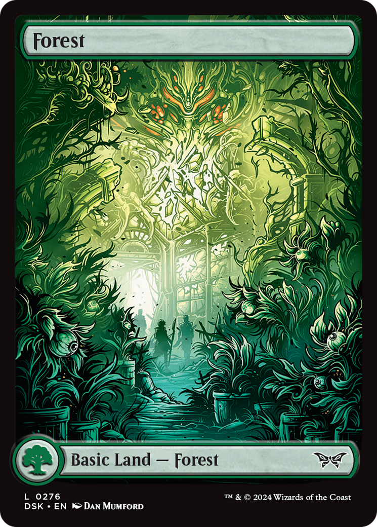 Forest (276) - Full Art [Duskmourn: House of Horror] | Good Games North