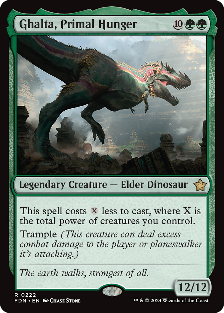 Ghalta, Primal Hunger [Foundations] | Good Games North