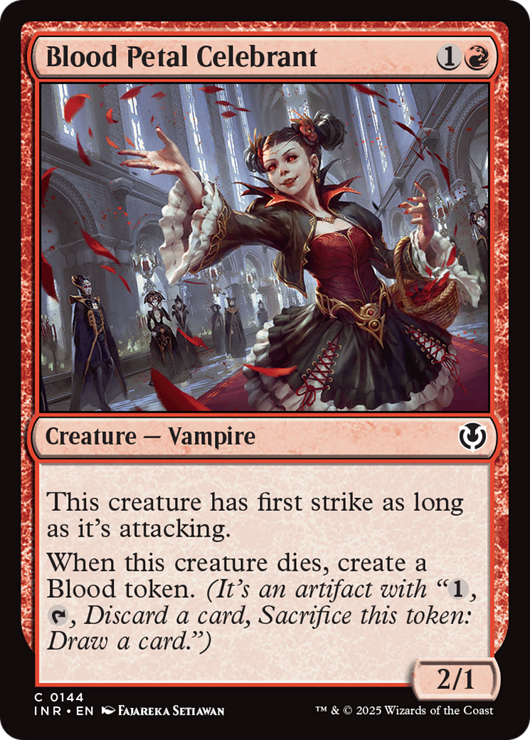 Blood Petal Celebrant [Innistrad Remastered] | Good Games North