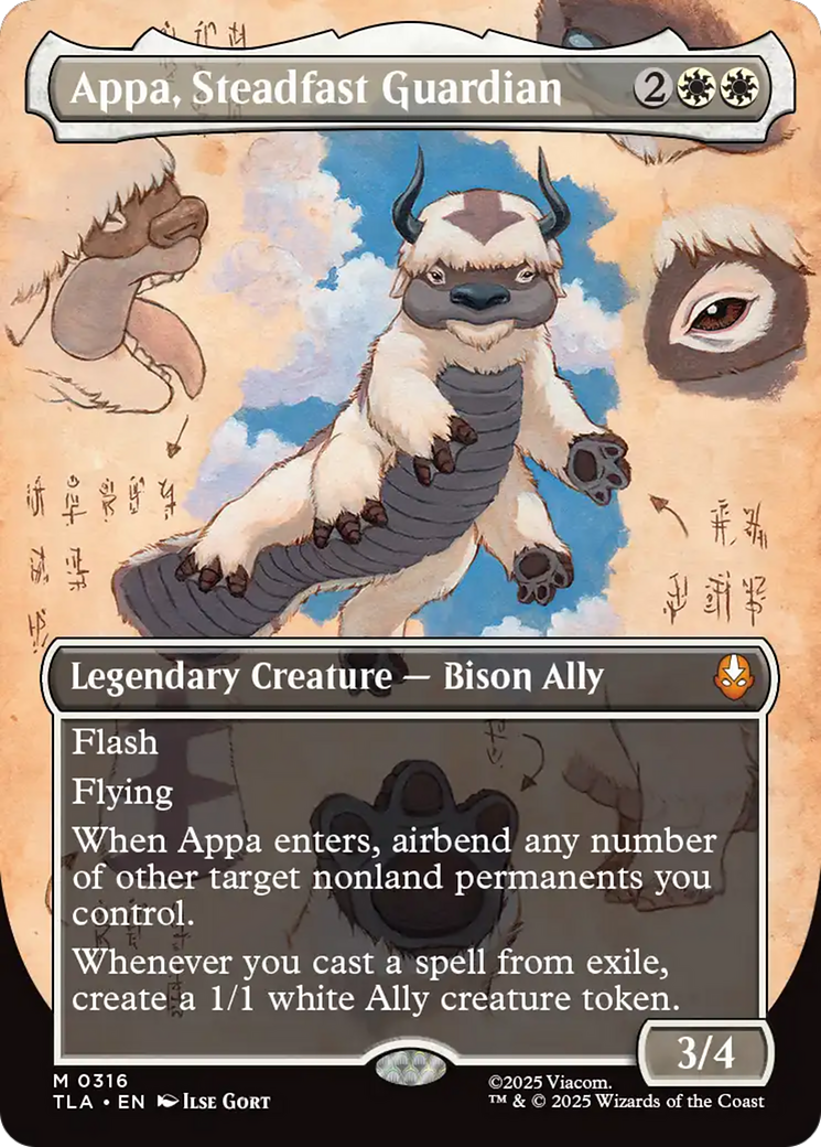 Appa, Steadfast Guardian (Borderless) [Avatar: The Last Airbender] | Good Games North