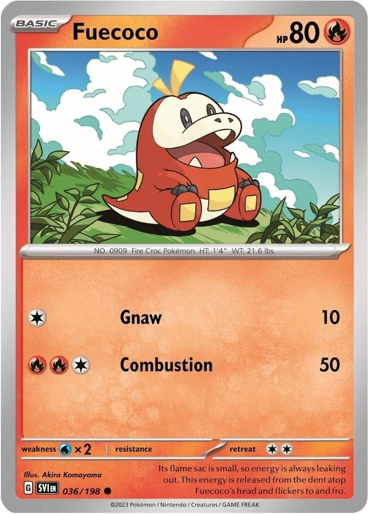 Fuecoco (036/198) (Paldea Collection) [Scarlet & Violet: Base Set] | Good Games North